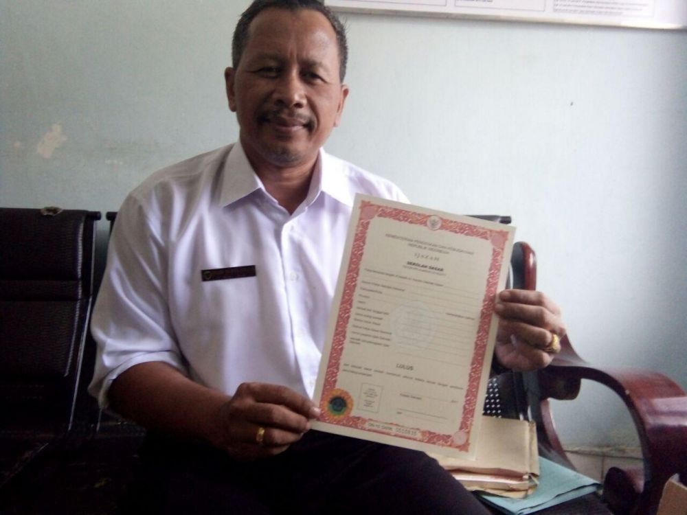 Kepsek SDN 20 Jembatan Mas, Kecamtan Pemayung, Kabupaten Batanghari.