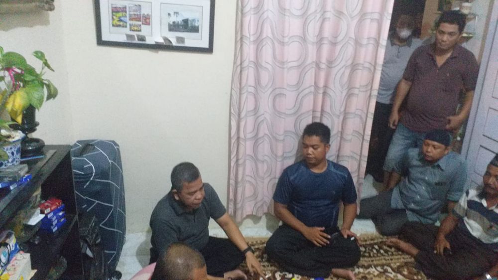 Mediasi dirumah Orang tua korban di salah satu perumahan di kota Jambi