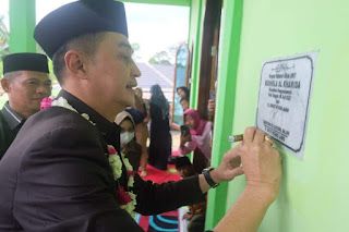 PJ Bupati Muarojambi Resmikan Musollah Al Kharida di Pondok Meja