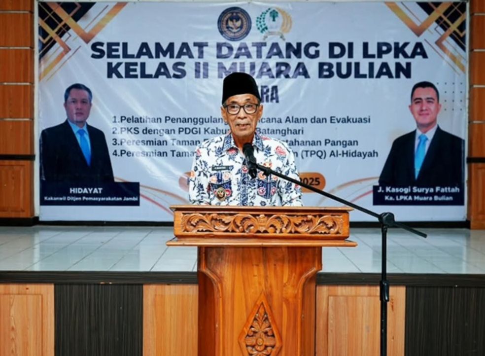 Wabup Batang Hari, H. Bakhtiar, SP...