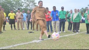  Bupati M. Syukur Buka Turnamen JSFL 2025, Berharap Orbitkan Atlet Berbakat