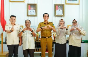 Bupati Fadhil Arief Terima Kunjungan Audiensi dari UPTD PPD Samsat Batang Hari 