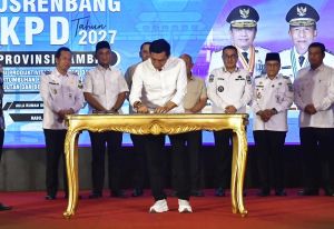  Bupati Fadhil Arief Hadiri Musrenbang RKPD Tahun 2027 Provinsi Jambi 