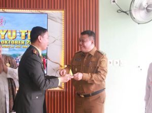  Katamso Bersama Forkopimda Hadiri HUT TNI ke-81, Sinergi Jaga NKRI Diperkuat